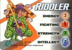 Riddler 4-Grid Character Card